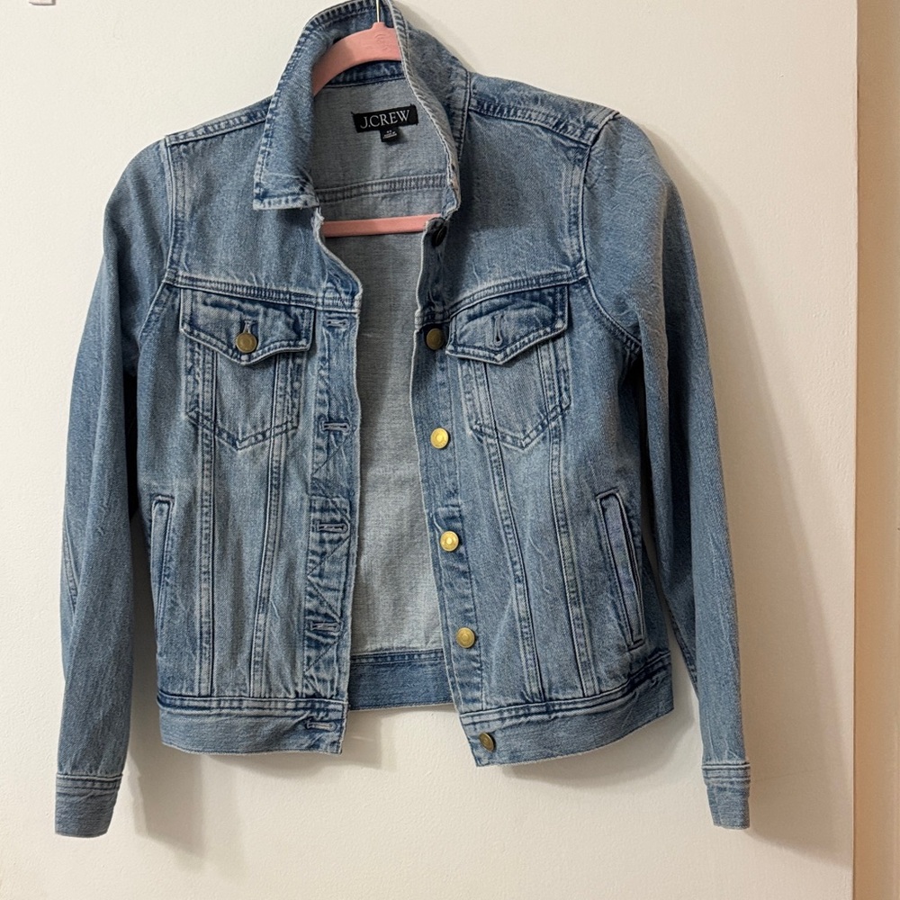 J. Crew Women's Light Blue Denim Jacket